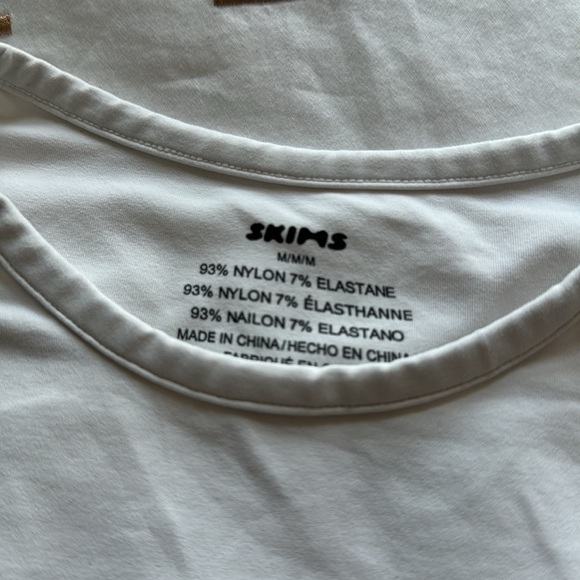 Skims white t shirt - Picture 2 of 7